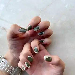 ミディアム B_Mila 水戸   萬城のネイルデザイン