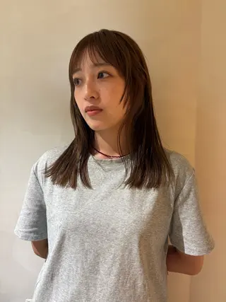ロング mio／ 大阪美容室のヘアスタイル