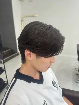 パーマ メンズ ニュアンス/フェザー /ウルフ/伶馬のヘアスタイル