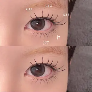 マツエク・マツパ NADIA coniのマツエク・マツパデザイン