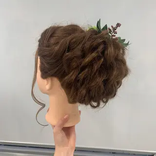ロング ヘアアレンジ A･One  青山店所属・🦎今川 かりん🦎のヘアスタイル