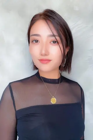 ミディアム カラーモデル☆彡 今川茉綾のヘアスタイル