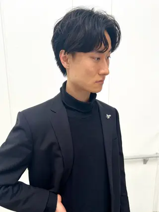 メンズ しおり/パーマ/ newi町田のヘアスタイル