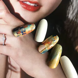 ネイル arm in arm ︎✿Yamamotoのマツエク・マツパデザイン