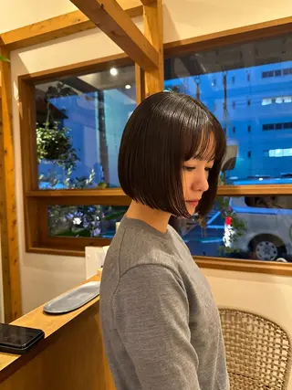 ショート パーマ ENIF　大島 芽生のヘアスタイル