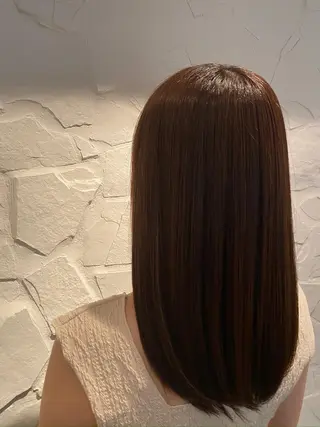 セミロング カラー ベレーザ渋谷所属・🦋ハイトーン・髪質 改善🦋成嶋 朋希のヘアスタイル