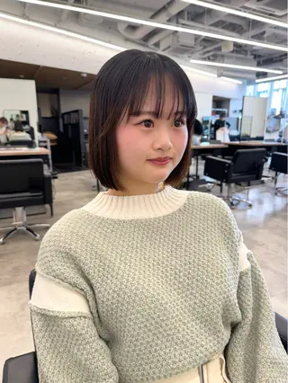 ショート グレージュ/レイヤー /ボブ/moyu🎀のヘアスタイル