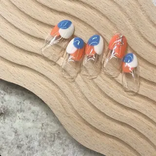 ネイル ⭐︎休業中の練習⭐︎ JNA認定講師髙橋のネイルデザイン