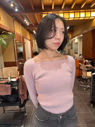 ショート パーマ指名No. 1 磯飛⭐️慎之介のヘアスタイル