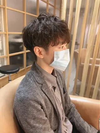パーマ メンズ エターナル所属・髪質改善特化 谷口祐綺のヘアスタイル