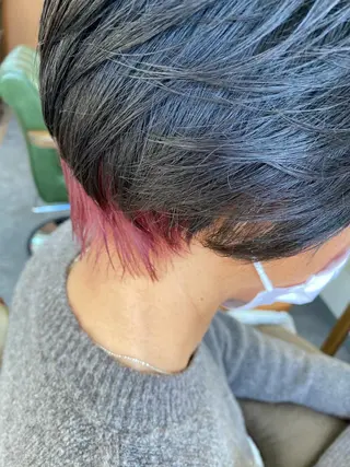 ショート 永沼 真依のヘアスタイル