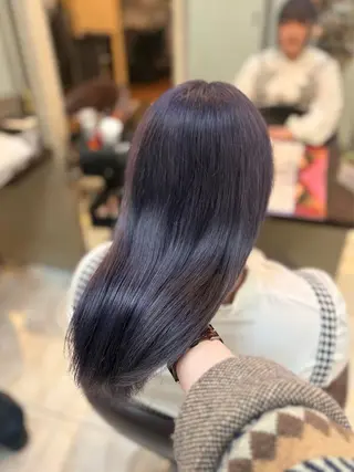 ロング カラー 🎀透明感カラー 🐈ナズナのヘアスタイル