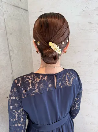 ヘアアレンジ 女性に人気♪ はやしほのかのヘアスタイル