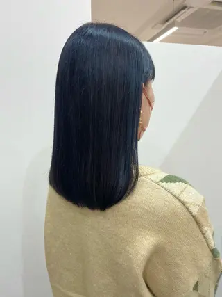 セミロング カラー charer eye salon所属・マブチ キサラのマツエク・マツパデザイン