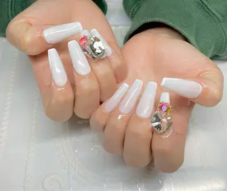 セミロング ネイル lune nail_2017のその他イメージ