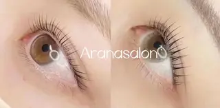 マツエク・マツパ Aranasalon 上野店２のマツエク・マツパデザイン