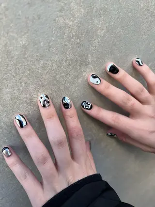 ネイル 【韓国ヘア・ネイル】 HINATA🍒のネイルデザイン