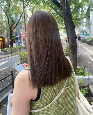 ロング カラー マンツーマン施術🌷 透明感/HIKARIのヘアスタイル