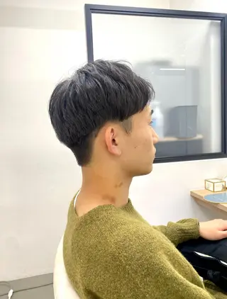 ミディアム メンズ Aujuaソムリエ 🎨‎♡HARUのヘアスタイル