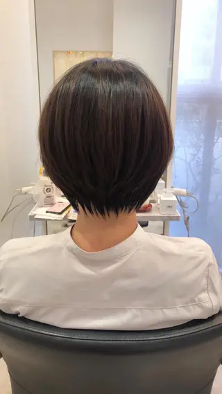 ショート REKO美容室所属・矢野 智子のヘアスタイル