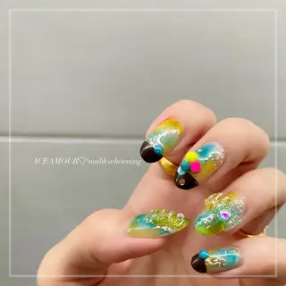 ネイル ネイル/耳つぼ /新ホワイトニングのネイルデザイン