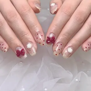 ネイル エルバイノリコ加藤 パラジェル取り扱い店のネイルデザイン