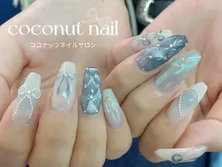 ネイル 神田 ココナッツのネイルデザイン