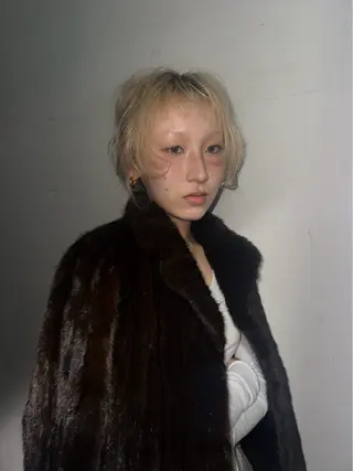 カラー 松本 雪愛のヘアスタイル