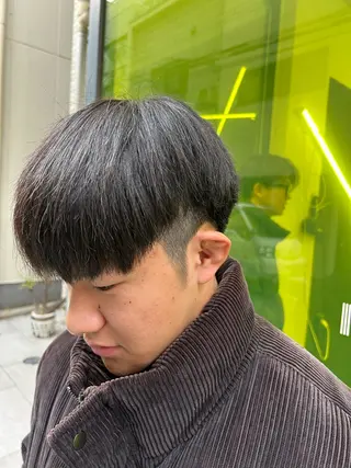 ミディアム hairsalonxxxx所属・南森町／メンズカット SOUTA(そーた)のヘアスタイル