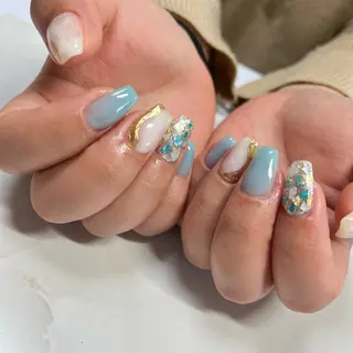 カラー ネイル nail salon LNのネイルデザイン