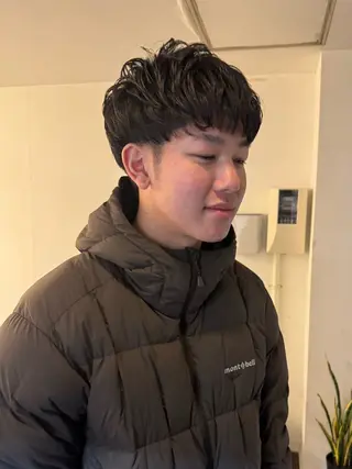 パーマ aya/メンズヘア/ メンズカット/ボブのヘアスタイル