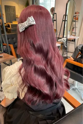 ロング ヘッドスパ/透明感 カラー/なほのヘアスタイル