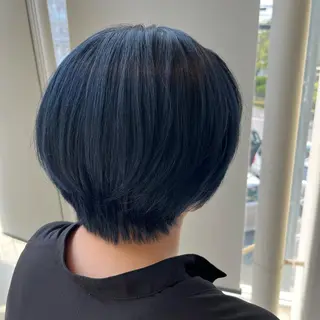 ショート カラー 渡辺 優のヘアスタイル