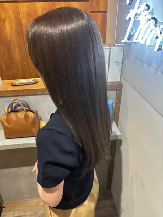 セミロング 平澤 梓のヘアスタイル