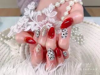 ネイル ネイルサロンAiri 長さ出し·シンプルのネイルデザイン