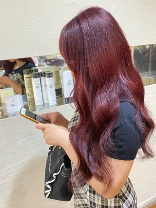 ロング HARUKA 🦋ハイトーン🦋のヘアスタイル