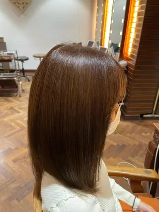 ミディアム stylist YUTOのヘアスタイル