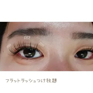 マツエク・マツパ ディアナ 水戸元吉田店　青柳のマツエク・マツパデザイン