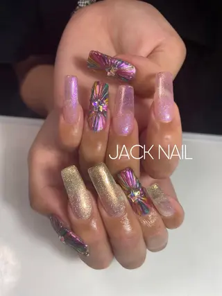 ネイル JACK NAIL 💜Ayakaのネイルデザイン