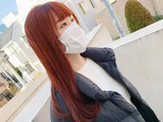 セミロング カラー タカハシ ハヤトのヘアスタイル