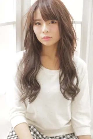 ショート セミロング ロング カラー パーマ _WHITE高槻所属・_WHITE高槻店 yusukeのヘアスタイル