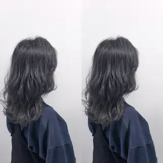 ロング カラー なんば髪質改善カラー Ardoreのヘアスタイル