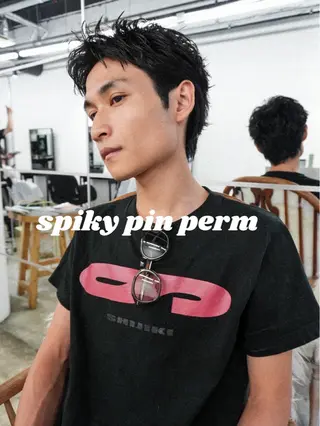 メンズ キタダ ヒロキのヘアスタイル