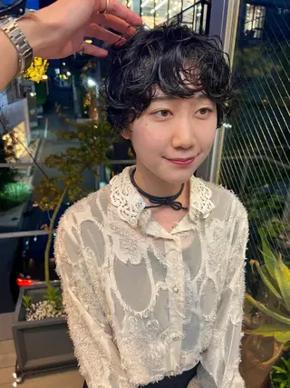 ショート パーマ sakoda shunkiのヘアスタイル