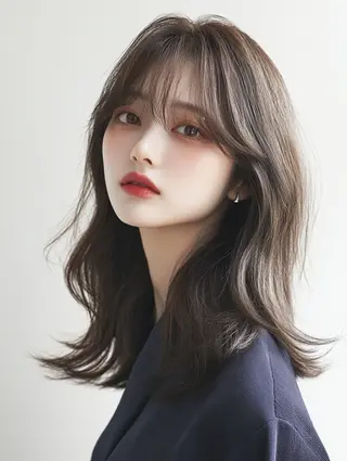 ミディアム カラー Roi ofGiseLのヘアスタイル