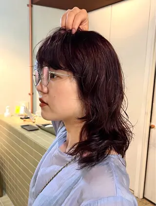 ミディアム koe'（コエ）所属・【koé/コエ】 めめのヘアスタイル