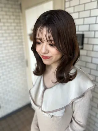 大人可愛いヘアメイク 💋🧚‍♀️しずかのヘアスタイル