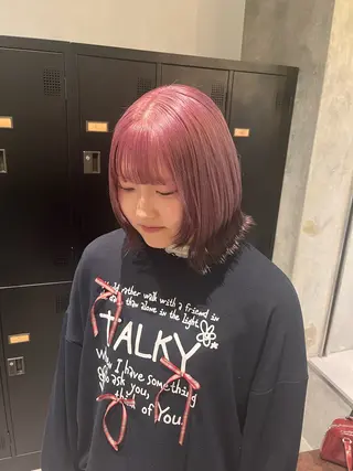 ミディアム カラー 🎀ハイトーン🎀 /MIOのヘアスタイル