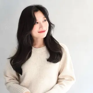 ロング かさい しゅりのヘアスタイル