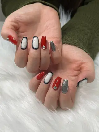 ネイル 🐕‍🦺Yappy 💗A-tanのネイルデザイン